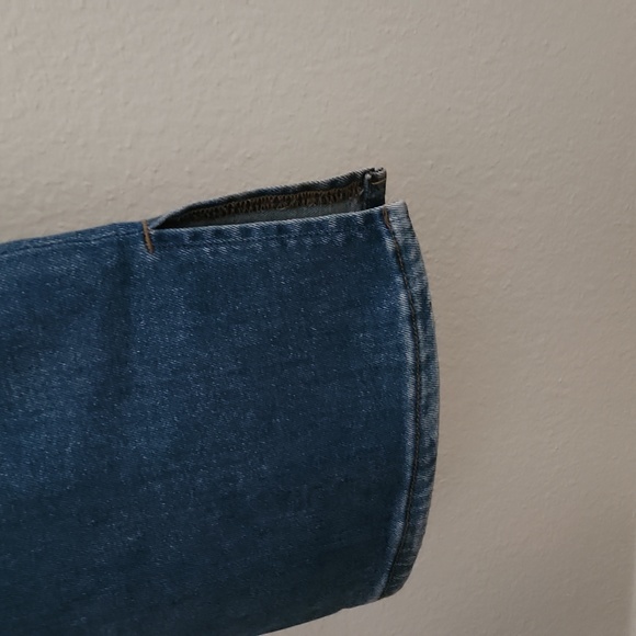 Express Blue Jeans Boot High Rise - Picture 2 of 6